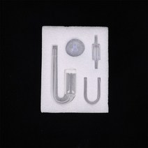 이산화탄소경보기 공기측정 co2감지수족관 CO2 분무기 유리 디퓨저 이산화탄소 스테인레스 스틸 체크 밸브, 03 WT