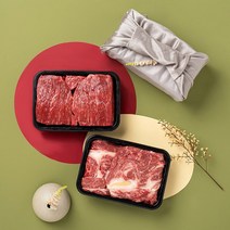 [남도정한우] 1등급 한우 2구세트 700g 구이용 불고기 국거리 장조림 HACCP인증 축산물이력제, 꽃등심300g+장조림400g