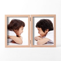 포토프레임 접이식 2단 액자(6x8) 스토리액자