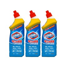 유한락스 플러스 세제, 755ml, 3개