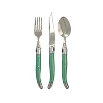 라귀올 장네론 테이블 양식기 그린 1인 세트, 단품없음