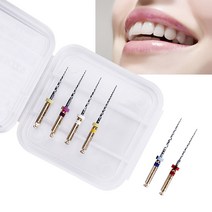 JINGT 치과 엔진 사용 파일 NiTi 슈퍼 로터리 열 활성화 근관 루트 파일 25mm SX-F3 치과 도구 6 개/상자, 1, 25MM SX