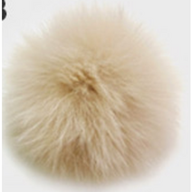 나은몰 여우털 방울(중) 폭스퍼 Fox Fur 악세사리 부자재 용품, (중)_08베이지