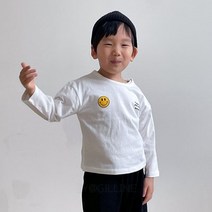 밀크베베 스마일싱글티-모델