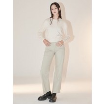 Kuho plus Essential 스트레이트 Fit 데님 팬츠 베이지