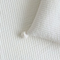 천연꼰사인견 피그먼트 양면줄누비 아이보리 / 이불겸 패드원단 침구류 홈패션