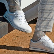 기타 람다골프 2022 스파이크리스 가죽 골프화 화이트