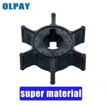 선외기 4마력 엔진 고무보트 야마하 용 워터 펌프 임펠러 4hp 5hp 6hp 모터 6e0 44352 6e0 44352 00 00 6e0 44352 003 6e0 44352, 검은색