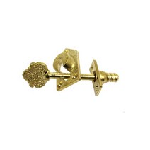 평 사시꼬미 골드 / 유리문 걸고리 창문 미닫이문 열림 방지 잠금장치 창틀 발코니 베란다 샷시 창호 스토퍼 열쇠 추락방지 방범용품, 1개