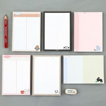 로마네 A5 메모 노트 패드, 베어, 기본