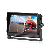 화물차블랙박스 고화질 블랙박스 8채널 6채널 ahd 1024600 7quot Truckcar monitor 2ch screen for car dvr reverse camera, 하얀