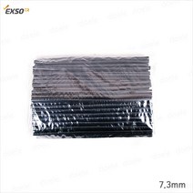 Exso EXH104 7.3mm 검정색 글루스틱 1kg 본드심 본드알, 1개