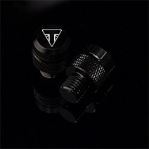 오토바이 액세서리 CNC 알루미늄 미러 홀 플러그 나사 볼트 트라이엄프 트라이던트 660 타이거 800 900 수, 01 Black