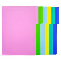 오피스존 PP 화스너 시험지 책철 화일 10개입 A4 A3, 파랑