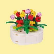 요고요 레고 호환 블록 미니모델 소품 커스텀 악세서리 가구 나무 정원 주방 놀이공원 피규어 디오라마, 75. 화분