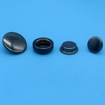 스터드용접기 다운 재킷 스냅. 황동 버튼. 손 누르는 기계. 설치 도구. 금속 스터드 리벳 금형 패스어, 02 30sets Black Snaps_02 17mm