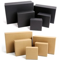 싸바리 선물 포장 상자 - 답례품 종이 기프트 미니 크라프트 박스