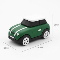 BMW MINI 대시보드 미니어처 미니쿠퍼 전용 악세사리 링버튼 버튼장식, 단일사이즈, MINI 자동차 장식품 다크그린