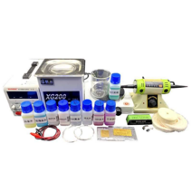 전문가용 도금기 보석 수리 액세사리 표면 삼색패키지, 삼색패키지 로즈 화이트 24k