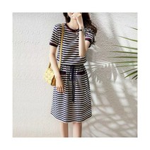 단가라 스트링 원피스