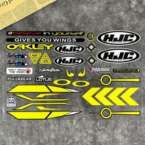 초경량 헬멧 쇼에이 오토바이 바이크 클래식 카본 반사 헬멧 스티커 바이저 윈드실드 유리 모토 GP 렌즈, 10 hjc 2