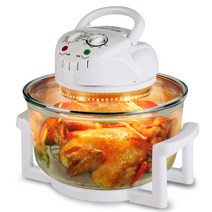 광파오븐 에어 프라이어 라이트 웨이브 오븐 가정용 정품 라이트 웨이브 냄비 오일 프리 다기능 전기 프라이, A.하얀색