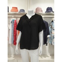 크로커다일레이디 크로커다일레이디여성스러운프릴스판 편한단색블라우스 CLBMBL123_쇼핑점