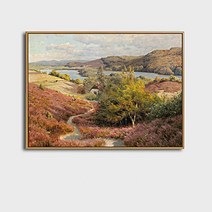 Peder Mork Monsted 페데르 모크 몬스테드 작품 / 호텔 카페 집 거실에 걸면 좋은 그림액자 08, 우드