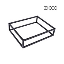 ZICCO 지코 멜라민 화이트 마블 느낌 플레이팅 트레이 스탠드 초밥 스시 홈 카페 베이커리 진열 치즈보드 식기, 1개, 09)낮은 직사각 스탠드 중형 1호