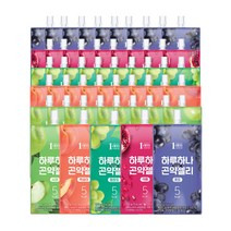 1am 하루하나 곤약젤리 무설탕 150g, 50개(복10+청포도10+사과10+석류10+포도10)
