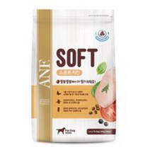 ANF 소프트 사료 연어 치킨 5.4kg 강아지 반 습식 말랑말랑 사료, ANF 소프트 치킨 5.4kg