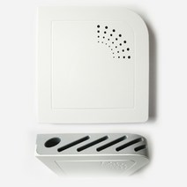 주방 씽크대칼꽂이 싱크대 문부착 칼보관 식도꽂이, 백색