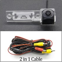 어라운드뷰 후방 사이드 카메라 -HD 1280x720 어안 카메라 폭스바겐 골프 MK4 1997-2005 자동차 차량 주차, 01 Camera Only