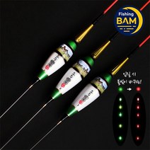 이화요수 AI 스마트 초롱 5점등 전자찌 노지 대물 양어장찌, 60cm(3.7g)