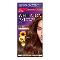 일반염색약새치 프리미엄 흑갈색 Wellatone 7CB 염색제 새치머리 헤어컬러, 7G 브라이트 웜 브라운