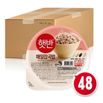 CJ 햇반 매일잡곡밥 210g 48개