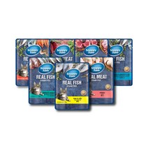 NEW 스내피톰 캣 파우치 7종 85g 12개입, 정어리와 도미, 12개