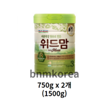 위드맘 무항생제 원유 분유 3단계, 1500g, 3개