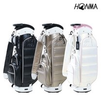마스터즈골프 2021 혼마 퀼트 여성 캐디백 CB12110, 0002 블랙