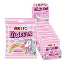 베베토 유니콘 모양 젤리 80g x12개입, 12개입