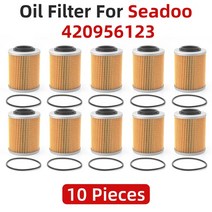 선외 모터 틸트 트림 보트 엔진 420956123 오일 필터 Seadoo BRP 스파크 900 GTI 90 Rotax SE 130 GTS 155 GTR 230 SeaDoo, 2.10 Pieces