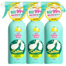 온더바디 코튼풋 발을씻자 풋샴푸 레몬민트 385ml / 세상편한 발씻기 발샴푸, 3개입