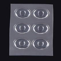 발바닥 티눈 밴드 약 제거 1pcs 소프트 pu 실리콘 하이힐 신발 삽입 내마모성 투명 힐 스티커 패드 피트 케어 도구 여성용, 사진으로