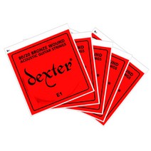 [프리버드] 덱스터 Dexter 통기타줄 낱선, [04]4번(1개)
