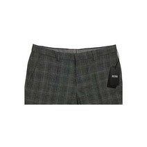 [140603][에잇세컨즈] 남성 HUGO Boss 보스그레이 블랙 격자 울 + 드레스 팬츠 34R 34(유로50) NEW NWT WoW