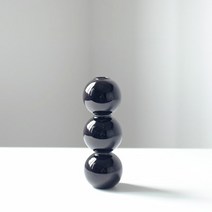 MEIISEO가정용 북유럽 스타일 투명 유리꽃병 수경 유리화병 꽃병 도자기 화병, 산호 레드