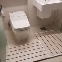 진성산업 (조아마루) 조립식 마루발판24P. 다용도발판 데코타일 베란다 데크타일 조립마루 바닥재 현관 욕실발판 다용도실 조립식마루 베란다조립식마루 베란다 조립마루, 1개, 13)다용도발판(대형)펄화트캡(1+1)2장