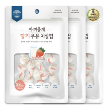 라이브잇 굿데이 아껴줄게 강아지 치실껌 SS 7p, 36개, 42g, 딸기 우유