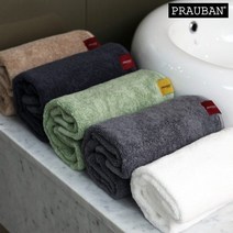 프라우반 Hotel Collection 프리미엄 호텔타월 650GSM, 페이스타월 그린티 4장세트, 상세설명 참조