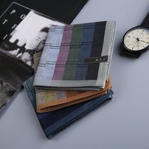 명품손수건 남자 등산 손수건 행거칩 Hemuji 60s면 남성용 사각 타월 고풍 그리운